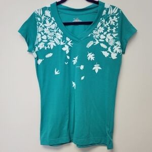 Under Armour Heatgear Fall Leaves t-shirt Green M